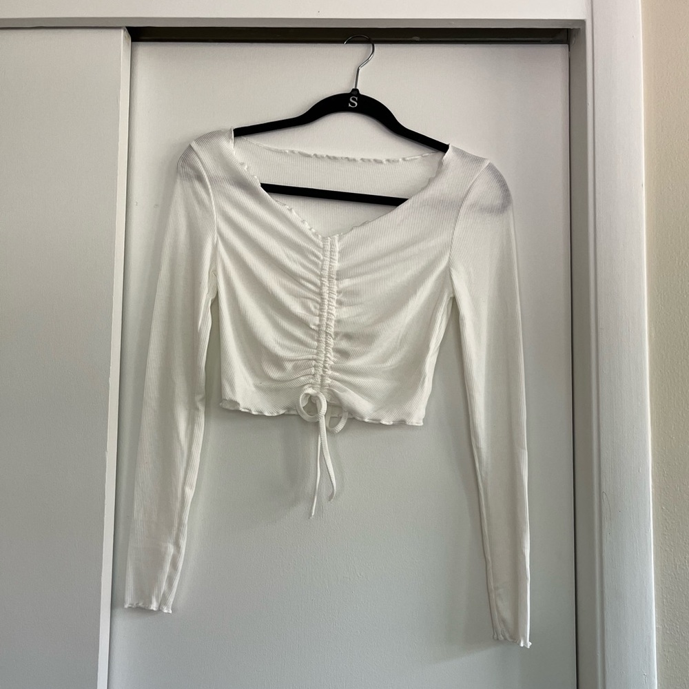 White Long Sleeve NWOT